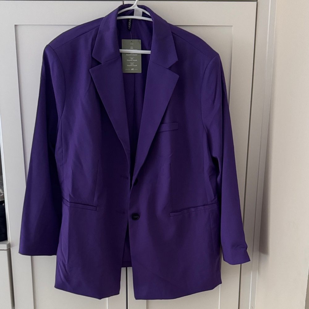 Purple Blazer